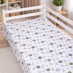 Простирадло MirSon бязь Kids Time Panda Friends 110x160 см (2200012580271)