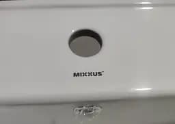 Умивальник меблевий Mixxus Premium Style-1501 600x480x190 мм з отвором під змішувач і переливом MP6498, Білий - мініатюра 2