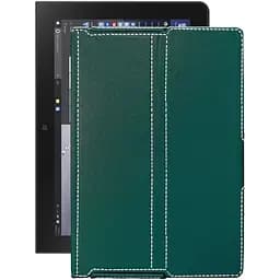 Чохол StatusCASE з екошкіри для планшету Lenovo ThinkPad Tablet 10 Тм. Бірюзовий