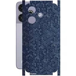 Захисна плівка StatusSKIN для Xiaomi Poco M6 Plus Корпус Вініл Соти сині