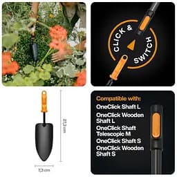 Совок для квітів Fiskars OneClick 7.3 см (1080693) - мініатюра 2