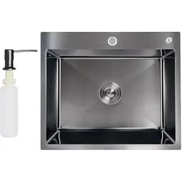 Кухонная мойка Lidz H6050B PVD 3.0/1.0 мм LDH6050BPVD3008