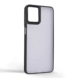 Противоударный чехол для Samsung Galaxy A07 4G (A075), Frame, черный, панель-накладка, термополиуретан TPU + поликарбонат PC, защита всего корпуса, защита кнопок и камеры, устойчив к деформациям, ArmorStandart (ARM87007) - мініатюра 2