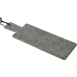 Сервірувальна дошка J-Line з каменю 17х48 см сіра (7121)