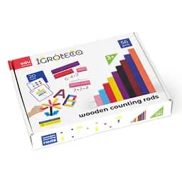 Навчальний набір "Палички для рахунку Кюїзенера" Igroteco 900385, 56 деталей - мініатюра 4