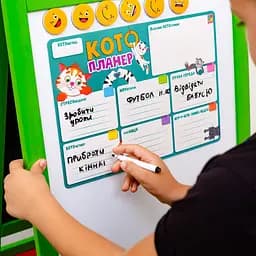 Магнітна дошка "Кото-планер" Vladi Toys VT3601-25 Укр - мініатюра 2