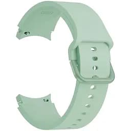 Ремінець для Samsung Galaxy Watch 4 44mm - світло-зелений ширина кріплення 20мм силікон Watchbands Galaxy Color (W47-6WB44981128)
