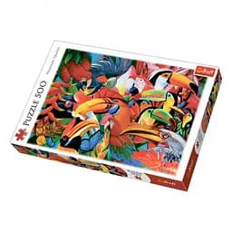 Пазлы Trefl "Цветные птички" 500 эл. 37328 48х34см (5900511373288)