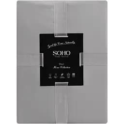 Комплект постільної білизни Soho Duet євро Grey/Graphite (Євро Duet 200*230 Grey/Graphite) - мініатюра 3