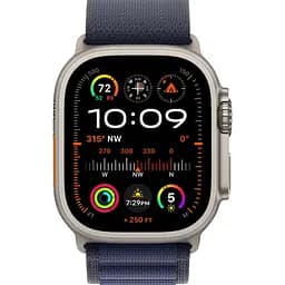 Смарт-годинник Apple Watch Ultra 2 49mm Natural Titanium Case with Navy Alpine Loop Large (MXN03) - мініатюра 2