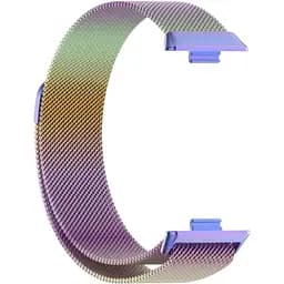 Ремінець DK CDK для Huawei Watch Fit 4 Pro Metal Milanese Loop Magnetic (017793) (chameleon)