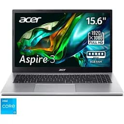 Ноутбук Acer Aspire 3 A315-59-33FV i3-1215U la 4.40 GHz, IPS, 8GB DDR4, 512GB, UHD, Без ОС
