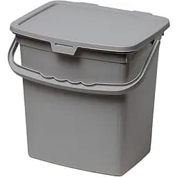 Контейнер Stars Plast для стирального порошка 6 л серый (94211/сір)