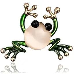 Брошь Лягушонок брошь-булавка