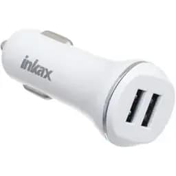 Автомобільний зарядний пристрій Inkax CC-12 2USB 2.1A microUSB White (av087-hbr)