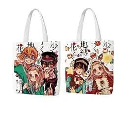 Шопер эко-сумка Туалетный мальчик Ханако Toilet-bound Hanako-kun 36 х 39 см двухсторонний