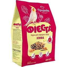 Корм Природа Фієста Німфа для середніх папуг 600 г (PR241385)