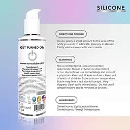 Лубрикант на силіконовій основі Wet Turn on Unflavored Silicone Lube 118 мл - мініатюра 5