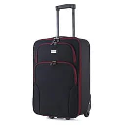 Валіза мала для ручної поклажі Semi Line 20 дюймів (S) дюймів (S) Polyester Black (T5680-1)