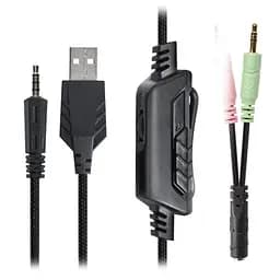 Навушники Real-El GDX-7620 Black - мініатюра 8