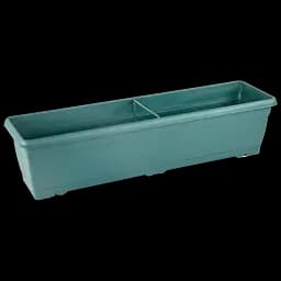 Горшок для цветов Serinova балконный Villa, 14 л, зеленый (V630-Yesil)