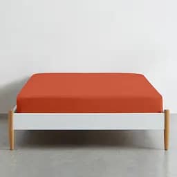 Простирадло Cosas на резинці 100х200 rust, помаранчевий (Orange_100x200x20) - мініатюра 2