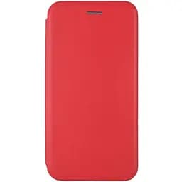 Кожаный чехол-книжка Classy для Oppo A58 4G Красный