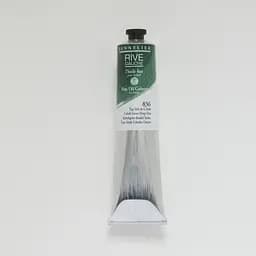 Олійна фарба Rive gauche 200 мл, Кобальт зелений глибокий відтінок (Cobalt Green Deep Hue)