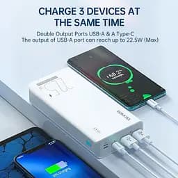 Power Bank 30000mAh Romoss Sense8F (PHP30-711-1133H) зовнішній акумулятор - мініатюра 3
