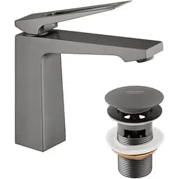 Змішувач для раковини Kroner KRP Ersel - GRP0110BV з донним клапаном (CV035472)