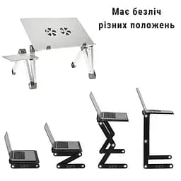 Столик для ноутбуку UFT T6 Silver 17" - мініатюра 6