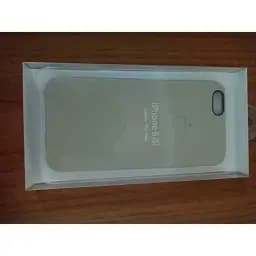 Чохол-накладка Apple для iPhone 6 прогумований 6 г під шкіру бежевий - мініатюра 2