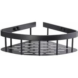 Полочка в ванную угловая Platinum 5507-1 PL (алюминий), Черный