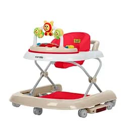 Ходунки CARRELLO Libero CRL-9602/3 Red 3 в 1 (ходунки, гойдалка, каталка) /1/ MOQ