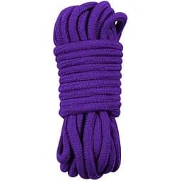 Верёвка Lovetoy Fetish Bondage Rope 10м фиолетовый