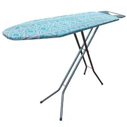 Дошка для прасування Casa Si Ben 110x30 Silver Blue Ornament (CS98090G323) - мініатюра 1