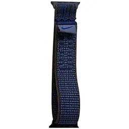 Ремінець Nike Sport Loop для Apple Watch 38/40/41/42mm(ser.10) Black / Blue - мініатюра 2