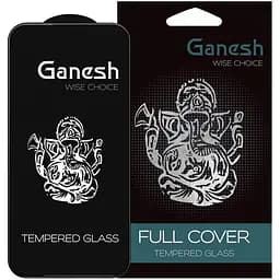 Захисне скло Ganesh (Full Cover) для Apple iPhone 14 Pro (6.1) Чорний