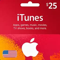 Подарункова карта iTunes / App Store Gift Card 25 usd US-регіон 