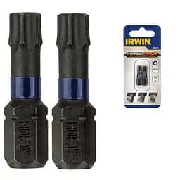 Біта IMPACT PRO 1/4"/25мм TX40 2 шт, IRWIN