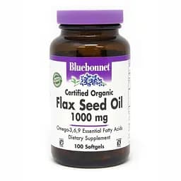 Жирні кислоти Bluebonnet Nutrition Flax Seed Oil 1000 mg 100 капсул