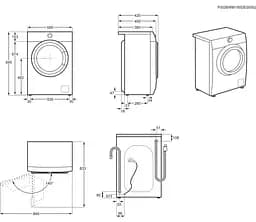 Пральна машина Electrolux фронтальна, 6кг (EW6S426BUI) - мініатюра 7