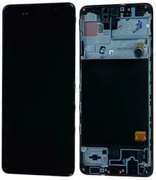 Дисплей Xiaomi 11 Lite, 11 Lite 5G, синій, з рамкою, Original (PRC), #WM6556Z21-1