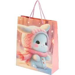 Пакет подарунковий Зайчик YX05092 M Різнокольоровий