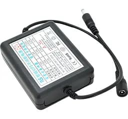 Источник бесперебойного питания Voltronic DC 9V 1A элементы Li-ion 2 3.7 2200мАч in out DC 5.5x2.5