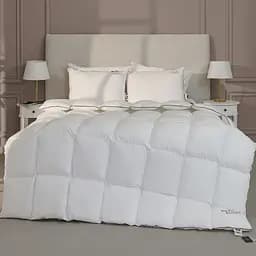 Одеяло пуховое MirSon DeLuxе 028, евростандарт, 220x200, белое (2200000005670)