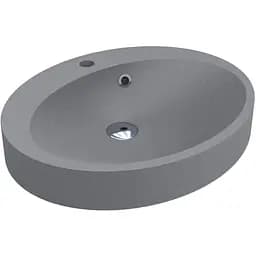Умивальник Miraggio Devon mirastone gray 0000993, Сірий