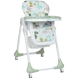 Стільчик для годування Bambi M 3233 Dino Pine Green, зелений (23101)