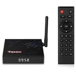 Смарт ТВ приставка Tanix TX68 4/64GB Allwinner H618 Android TV 12, медіаплеєр 4K HDR - мініатюра 2