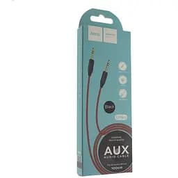 Аудио кабель Hoco UPA11 3.5 - 3.5 папа папа эластичный ТПЕ 1м черный